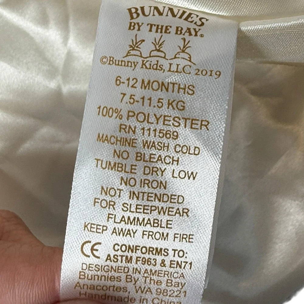 Storywear Bunnies‎ By The Bay My Dream Coat Baby Faux Fur Jacket 6-12M Ivory